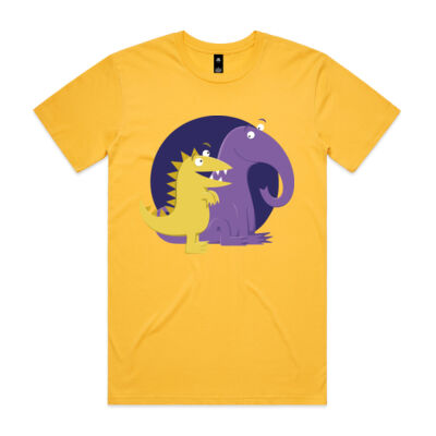 Kiri and Lou purple spot - men's t-shirt Thumbnail