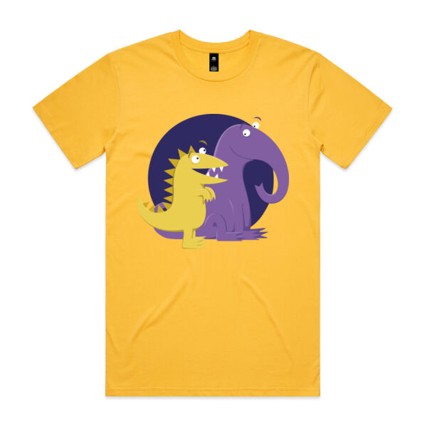 Kiri and Lou purple spot - men's t-shirt Thumbnail